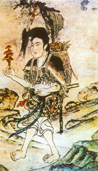 Sheng Nong harvest Lingzhi (one of the ancestors of Chinese civilization, harvesting lingzhi).jpg