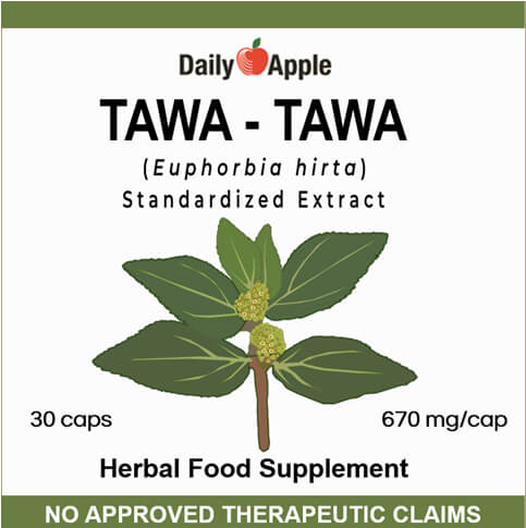 Herbanext FDA-Approved Tawa-tawa Capsule