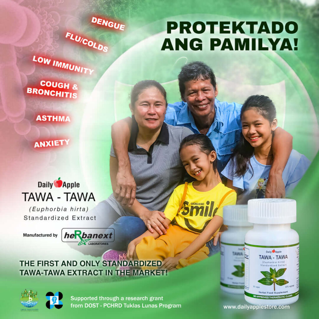 Herbanext FDA-Approved Tawa-tawa Capsule