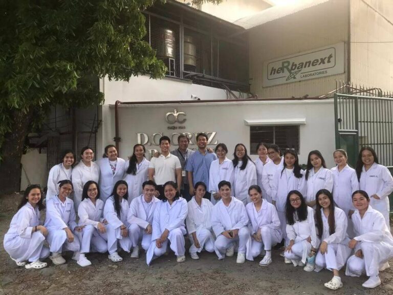 Manufacturing Pharmacy internship program from University of San Agustin, Iloilo